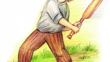 "Лапта" &mdash; русская народная командная игра.